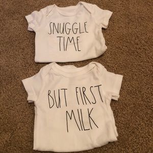 Rae Dunn Onesie 2 Pack